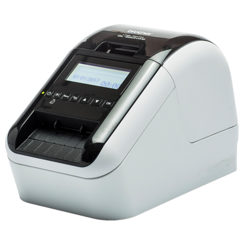 BROTHER QL820NWBCUA1 STAMPANTE PER ETICHETTE CON RETE CABLATA WI-FI BLUETOOTH COMPATIBILITA AIRPRINT E MFI STAMPA A DUE COLORI ROSSO E NERO